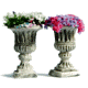 GRAY 'ROMA' URNS